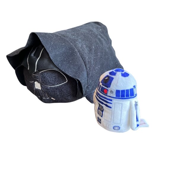 COPY - STAR WARS DISNEY Plush Darth Vader & HALLMARK Itty Bittys R2D2 Droid - Picture 3 of 10